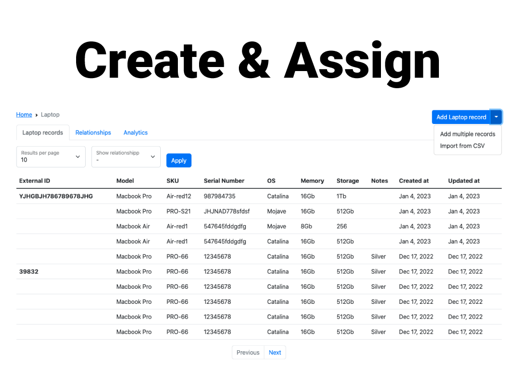 Asset Management with Custom Objects App Integration with Zendesk Support